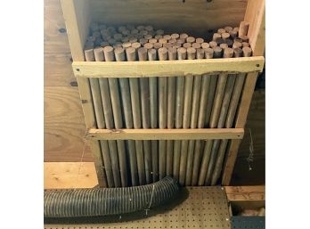 Forty Or More Hardwood Dowels