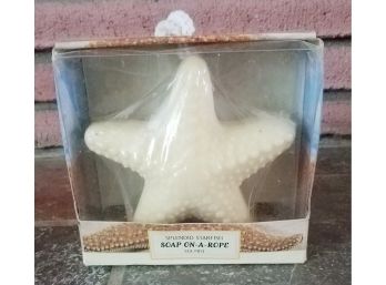 Brand New - Splendid Starfish Soap-On-A-Rope Sea Mist 9.87 Oz