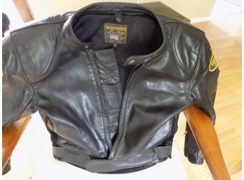Vanson Leather Motorcycle Jacket And Pants Outfit