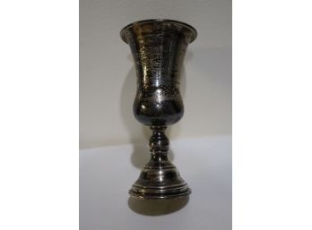 Vintage Sterling Silver Kiddush Cup 6' Tall 94 Grams