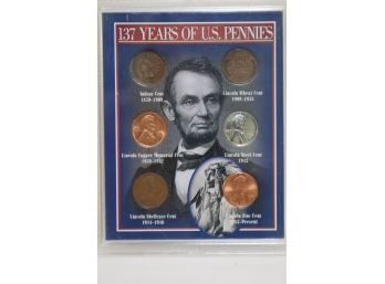 137 Years Of U. S. Pennies