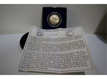 25th Anniversary 1961-1986 Cape Cod National Seashore Commemorative Coin