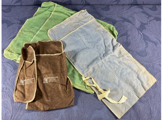 Vintage Sterling Storage Bags