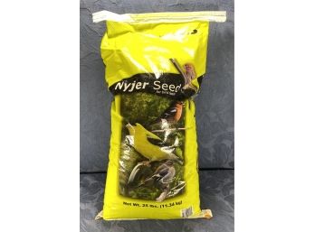 25lb Bag Of Nyjer Bird Seed - Unopened