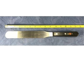 9' Straight Blade Spatula - Stainless By F.Dick - Made In Germany #1331-23