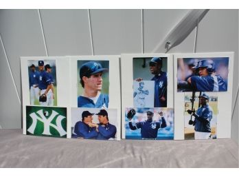 Group #1 8 On-field Yankees 4x6 Photos From Great 1990s Team