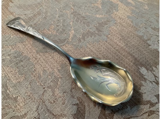 British Sterling Silver Jelly/condiment Spoon