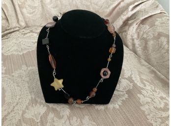 Colorful Beaded Necklace - Lot #8
