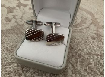 Vintage Sterling Silver Cuff Links - Lot #24