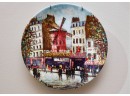 Plate Collection Of Parisiens De Louis Dali Historical Limoge Set Of 12
