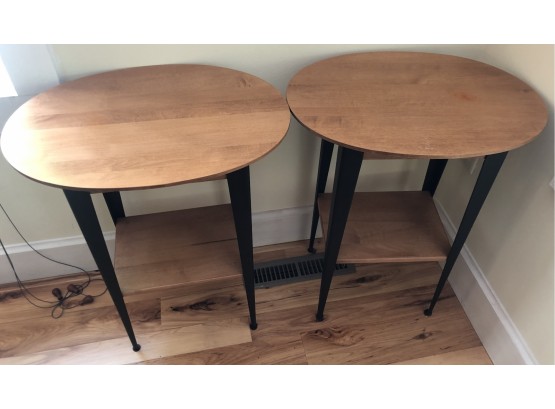 Pair Of Ethan Allen Side Tables