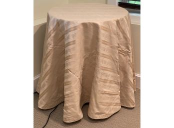Round Table With Beautiful Cloth