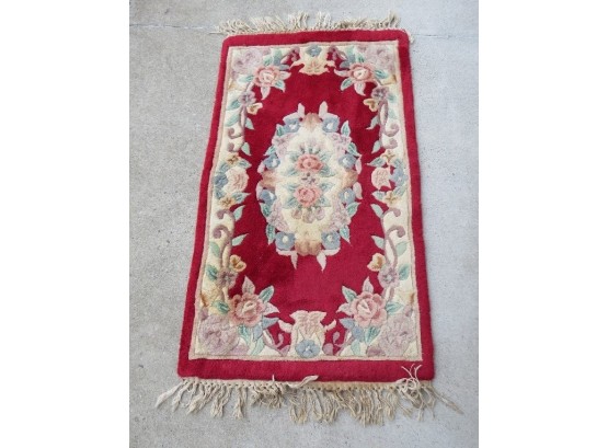 Small 2ft X 3ft Pakistani Or Indian Style Throw Rug