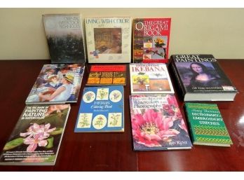 Lot Of Coffee Table Art Books & Crafting Books