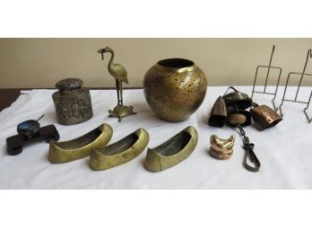 Brass & Metal Trinkets And Decorator Items