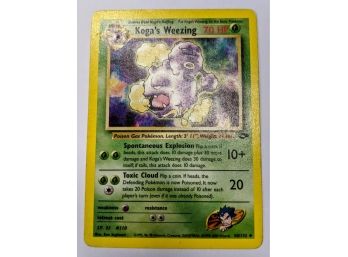 Pokemon Koga's Weezing Gym Challenge 1995,96,98 - 50/132