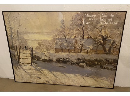 1990 Framed Museum Print- Claude Monet