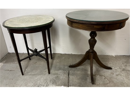 Two 1940s Mahogany Tables