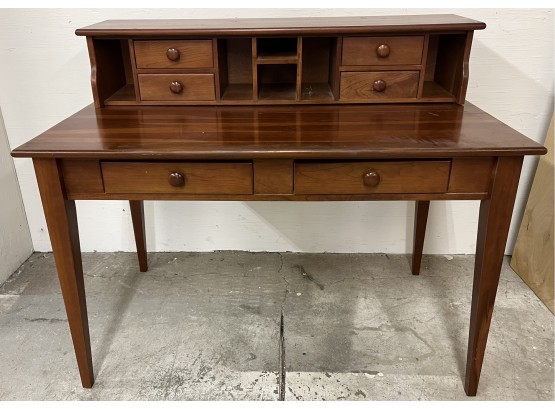 Two Part Cherry Country Desk