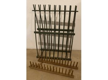Contemporary Wooden Plate Racks