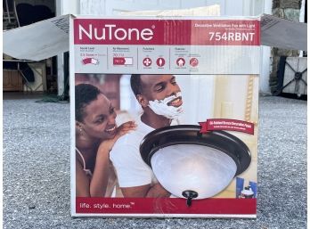 A NuTone Vent Fan With Light