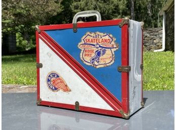 A Vintage Roller Skate Box