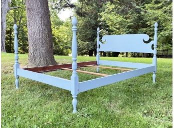 A Full Size Colonial Four Poster Bedstead