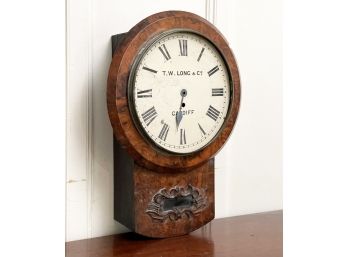 An Antique English Wall Clock