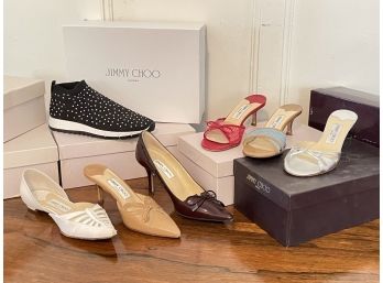 Seven Pair Ladies' Jimmy Choo Shoes