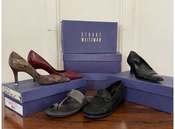 Five Pair Ladies' Stuart Weitzman Shoes