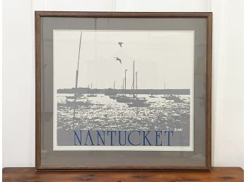 A Vintage Modern Nantucket Print - Signed And Numbered