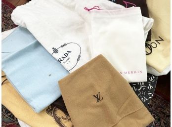 Luxury Dust Bags - Prada, Vuitton, And More