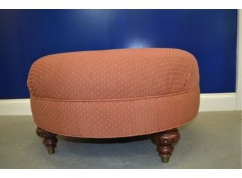 Round Upholstered Ottoman