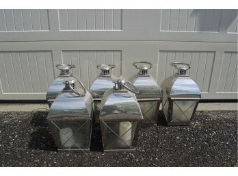 6 Small Decorative Outdoor Lanterns