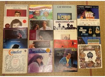 Vintage Album Collection From 1960s & 1970s