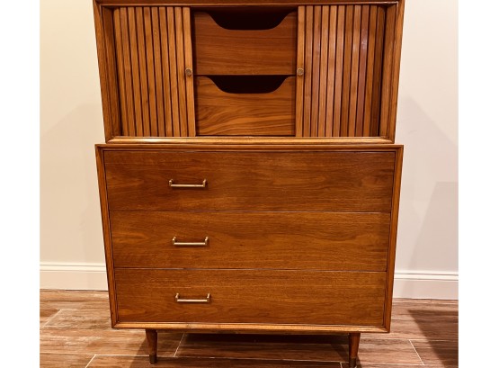 Beautiful Furnette Mid Century Two Piece Console/Chest