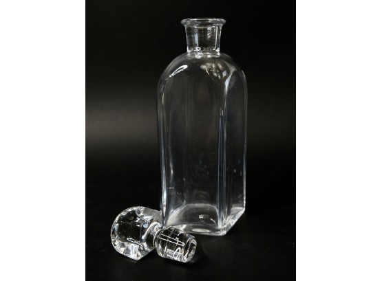 Fabulous Mid-century Baccarat Crystal Whiskey Decanter With Stopper
