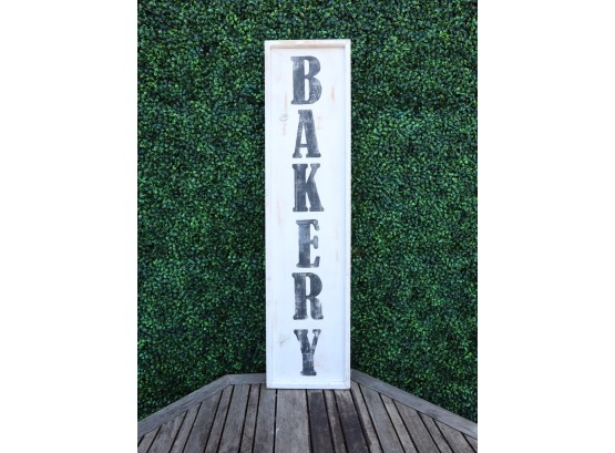 Wooden Farmhouse Style Bakery Sign