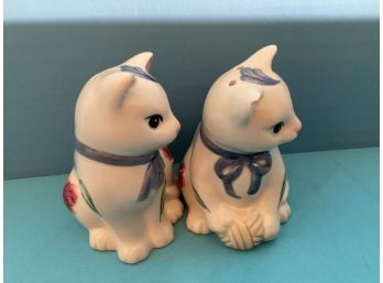 Vintage Lenox Cats Salt And Pepper Shakers