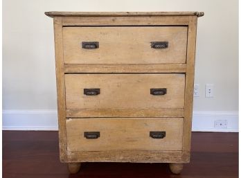 Vintage Rustic Country Farmhouse Chest Of Drawers