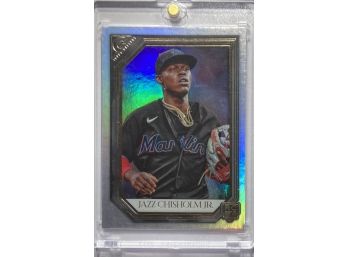 Jazz Chisholm Jr. RC 2021 Topps Gallery Holo Foil Featured Rookie