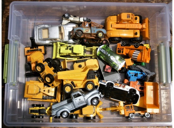 Lot Of Toy Vehicles.