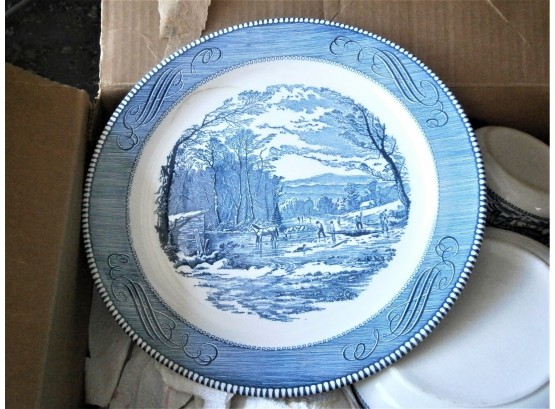 Currier & Ives 'Early Winter' Dinnerware Set