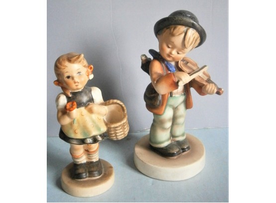 M.J.H. Hummel Boy With Violin Figurine