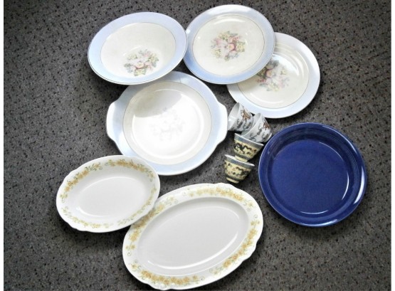 Assorted Porcelain Dishes & Serving Pieces