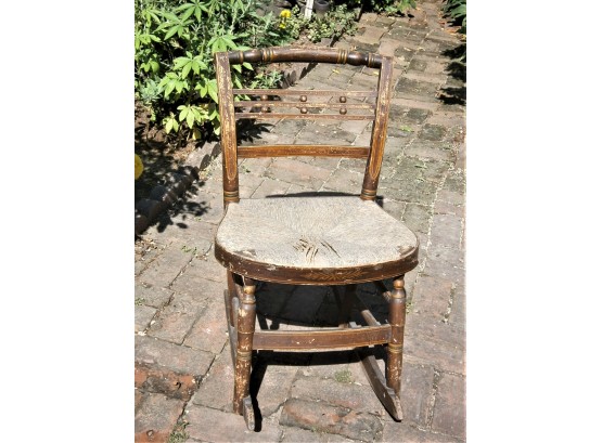 19th Century Painted Rocking Chair