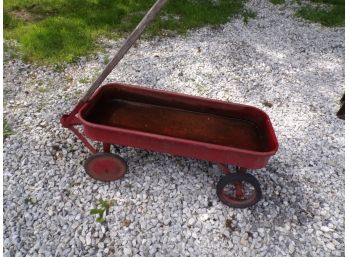 Old Little Red Wagon