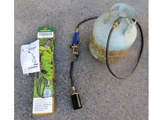 Greenwood Propane Torch With 20 Lb. Tank