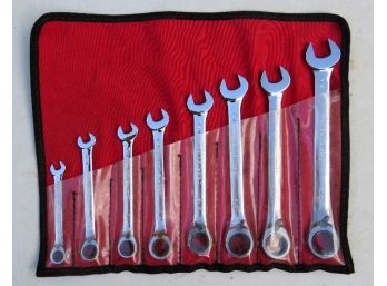 Craftsman 8 Piece Standard /SAE  Ratcheting Wrench Set - Complete