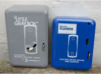Two Electric Water Heater Timers, Look Like New